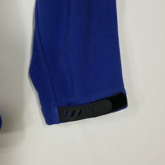 Lands End Jacket Womens Large Fleece Full Zip Long Sleeve Velcro Wrist  Purple - Picture 10 of 11